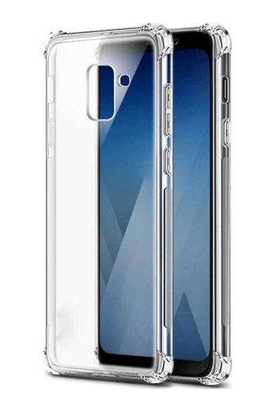 tekno grup حافظة لهاتف Galaxy A6 Plus 2018 حافظة حماية فائقة وشفافة مضادة للص...