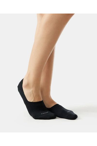 JOCKEY NO SHOW SOCKS 7484-01 Black for Men