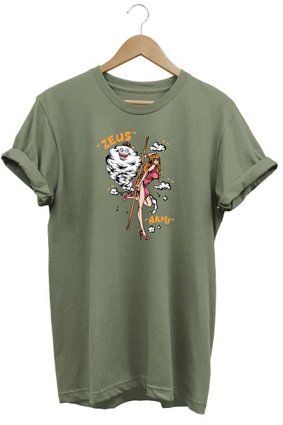 remonz Μπλουζάκι One Piece Nami με κοντό μανίκι βαμβακερό λαιμόκοψη