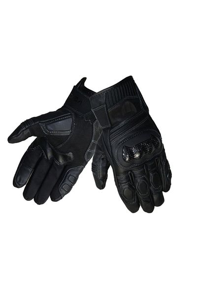 Vexo Black Power Motorcycle Gloves