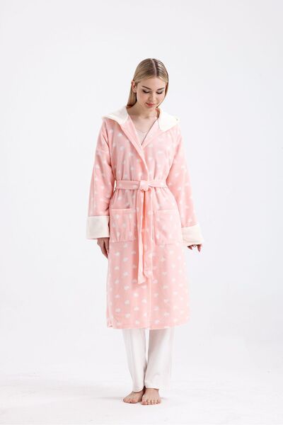 Magic Form Thin Fleece Dressing Gown