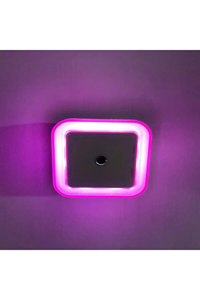 Cata Ct-9500 Priz Sistemli Fotoselli Ledli Sensörlü Gece Lambası Pembe Renk