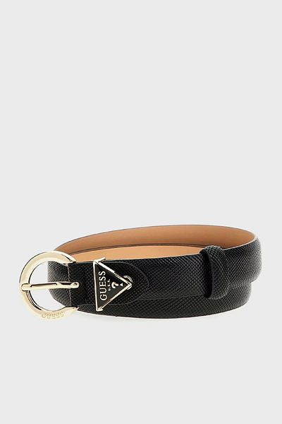 Guess Noelle Adj Pant Belt H25 Women's Black Belt Bw9071P4125-Bla