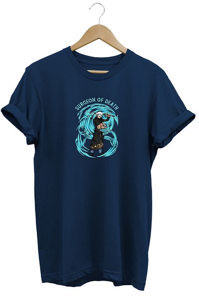 remonz Μπλουζάκι One Piece Law με κοντό μανίκι βαμβακερό λαιμόκοψη