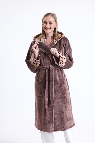 Magic Form Long Fleece Dressing Gown