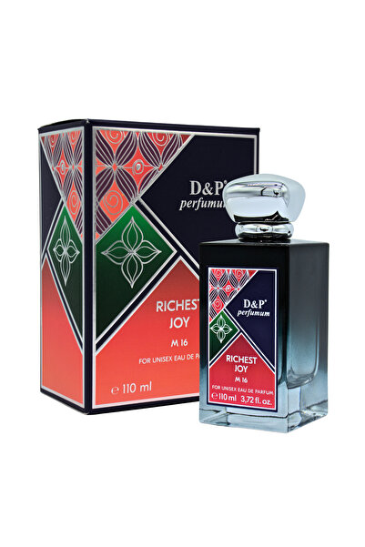 D&P Perfumum Premium Seri U-M16 Richest Joy Unisex Parfüm 110 ml