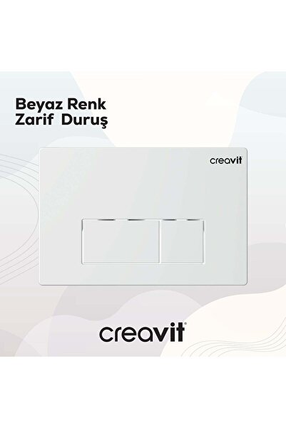 Creavit Arc Beyaz Kumanda Paneli
