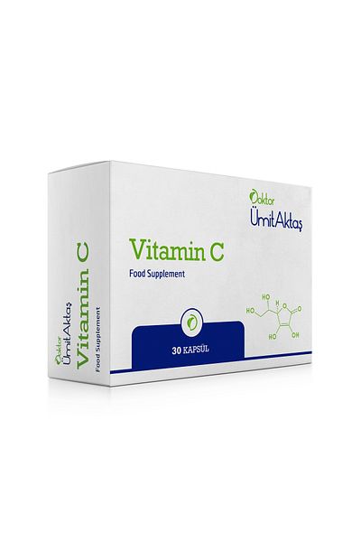 Dr. Ümit Aktaş Vitamin C - 30 Herbal Capsules
