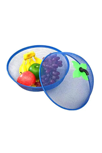 Generic Apple-shaped fresh fruit basket with mesh