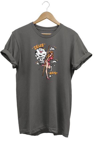remonz Μπλουζάκι One Piece Nami με κοντό μανίκι βαμβακερό λαιμόκοψη