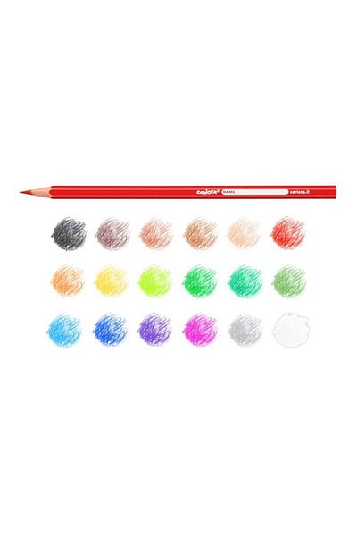 CARIOCA Set of 18 Carioca colored pencils