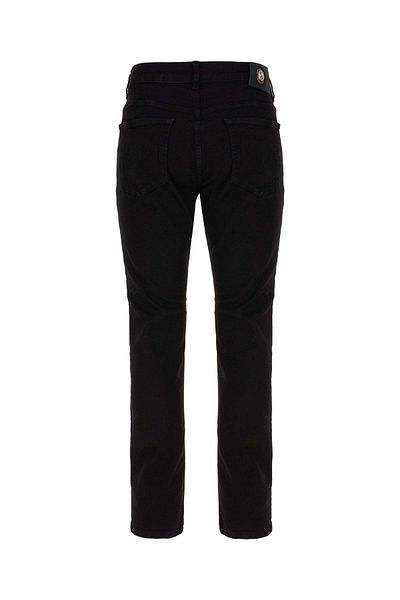 Versace Slim Fit Men's Coat Black Trousers 78Gab5S0Cdw00-909