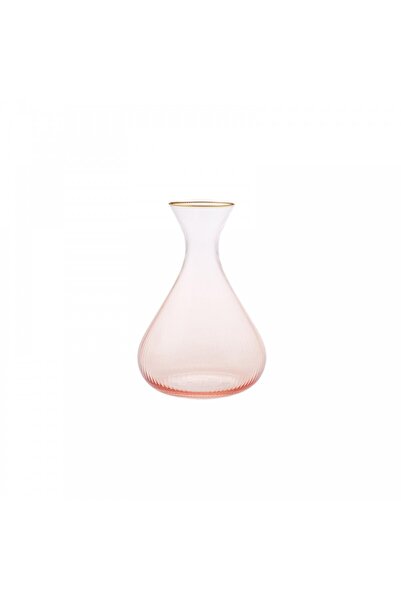 Karaca Karaca Glass Pitcher, 2L, Salmon Pink