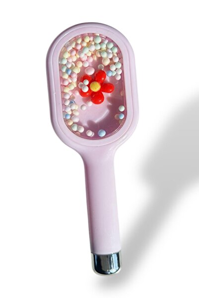 tarak Λιλά Χρώμα Λουλούδι Λεπτομερής Βούρτσα/Χτένα Μαλλιών