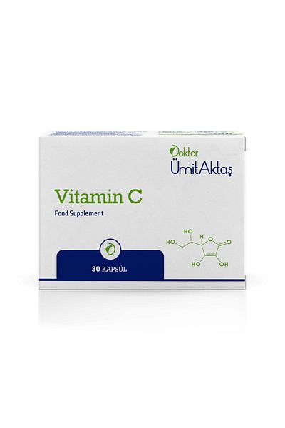Dr. Ümit Aktaş Vitamin C - 30 Herbal Capsules
