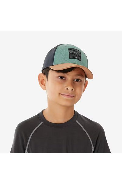 Decathlon Children's Outdoor Hat - 7/15 Years - Khaki - Mh100