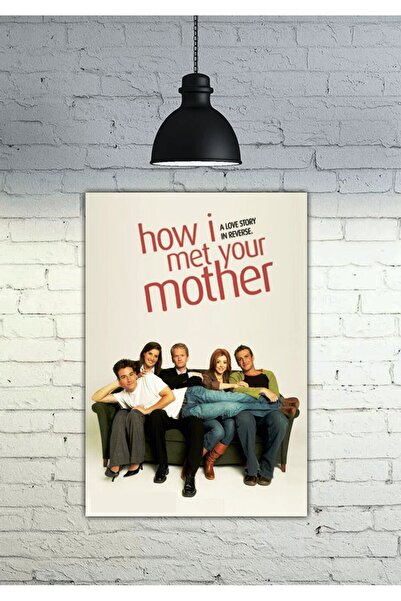 icase Cum am cunoscut mama ta Cum am cunoscut mama ta Decor Concept Tablo MDF...