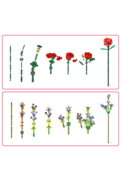 GIOCHI PREZIOSI Rose Max Gül Sürprizi 247 Parça Sürpriz Paket 8318xgq1