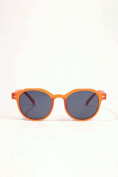 Oggy Eyewear Kids Sunglasses Mb2044T Orange Unisex with Polarized Glass 2-6 Years