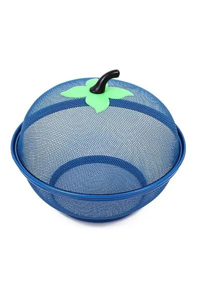 Generic Apple-shaped fresh fruit basket with mesh