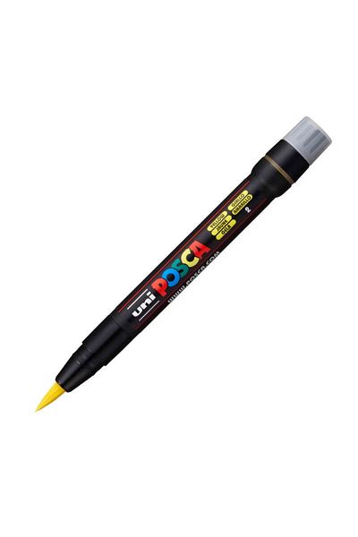 POSCA Brush marker - yellow