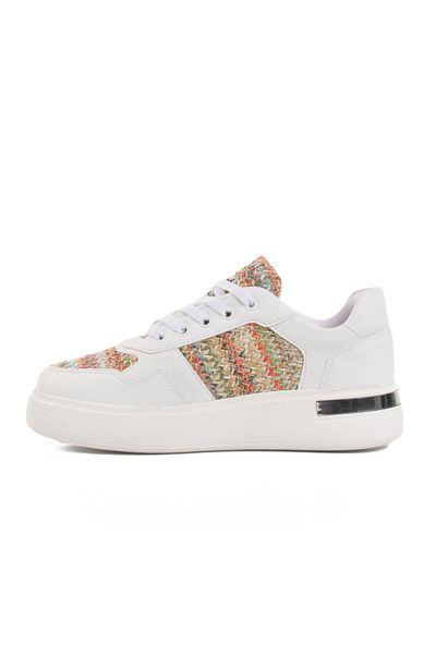 AYK'S White Lightweight Women's Sneaker 13007 Z