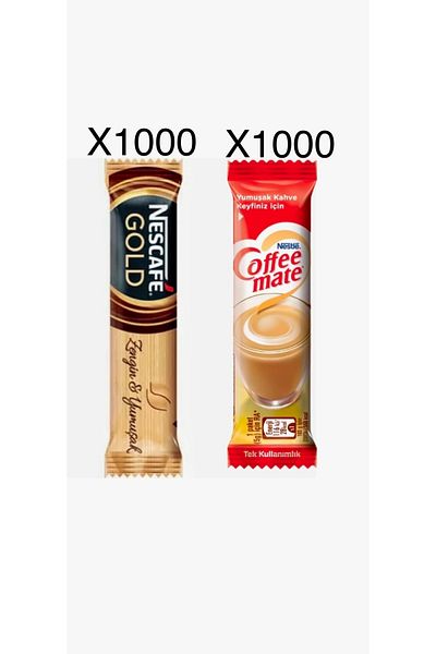 Nescafe Gold Single Shot and Instant Coffee Varieties 2 g X 1000 Pcs and 5 g X 1000 Pcs