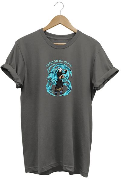 remonz Μπλουζάκι One Piece Law με κοντό μανίκι βαμβακερό λαιμόκοψη