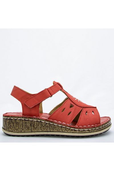 CONSUELO Orthopedic Leather Velcro Sandals 10355