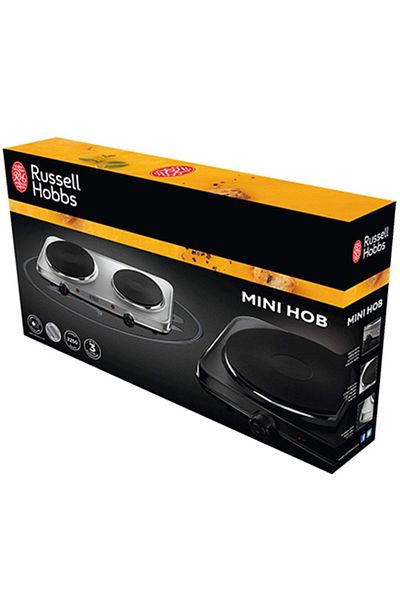RUSSELL HOBBS Compact 2-Plate Electric Mini Hob