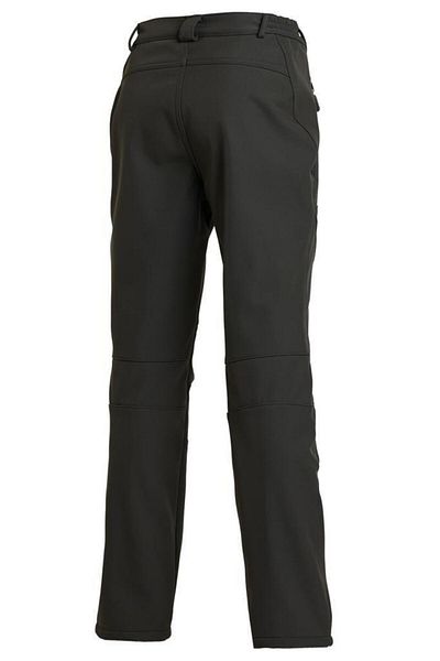 2AS Pantaloni eleganti negri Softshell de damă