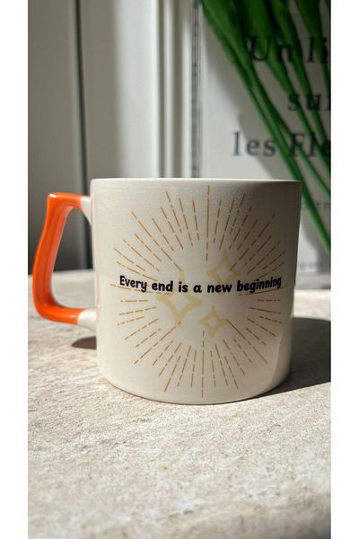 Home Every End Is a New Beginning Cup