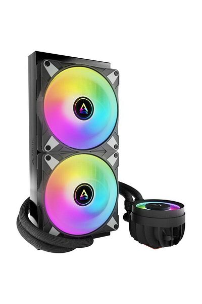 Arctic CPU Cooler Arctic Freezer III 280 A-RGB, Liquid cooling, aRGB lighting, 2x 140mm, 1900 rpm, PWM