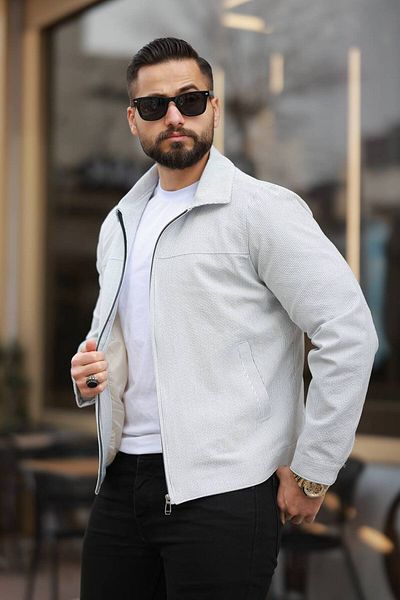 LUMAST Πολύ ελαφρύ ύφασμα χωρίς ρυτίδες / Αδιάβροχο Old Money Polo / Μπουφάν με γιακά