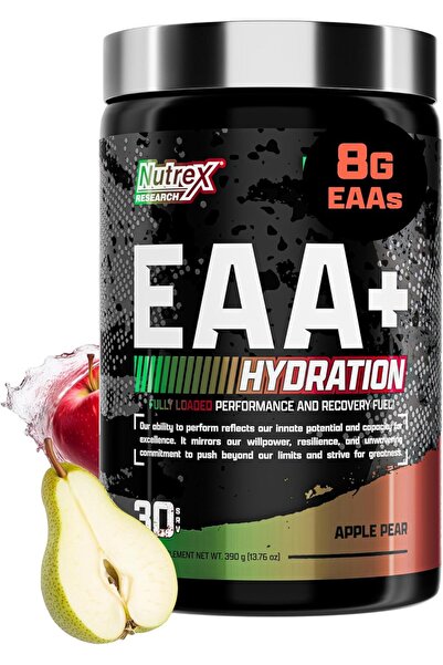 Nutrex ريسيرش إي إيه إيه+ هايدريشن (30 جرعة) تفاح وإجاص، 0.39 كجم