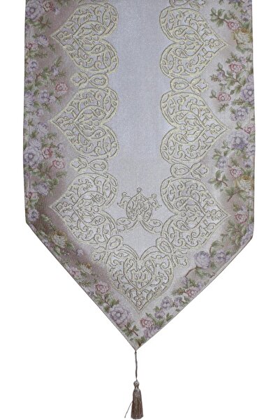 Believe Covoraș decorativ BELİEVE SUEDA, țesut jacquard, cu sclipici, 45*155, bej-bej