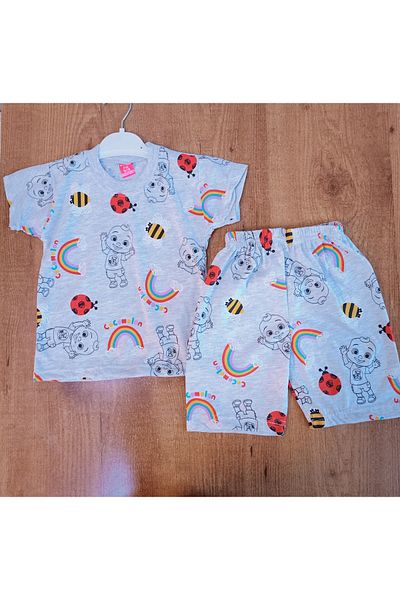 Terry Ladybug Summer Pajamas