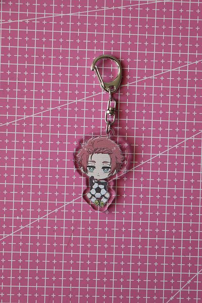 Akumastik Blue Lock Itoshi - 5cm Acrylic Anime Accessory Keychain - Bag Ornament