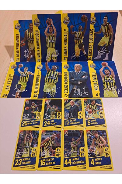 Odyak Kart KOLEKSİYON NOSTALJİ BASKETBOL 2018 METAL KUTU İMZALI PVC BASKETBOL...