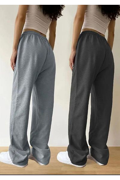 UYN SPORT Wide Leg Oversize Fit Comfortable Wear 2-Piece Sweatpants