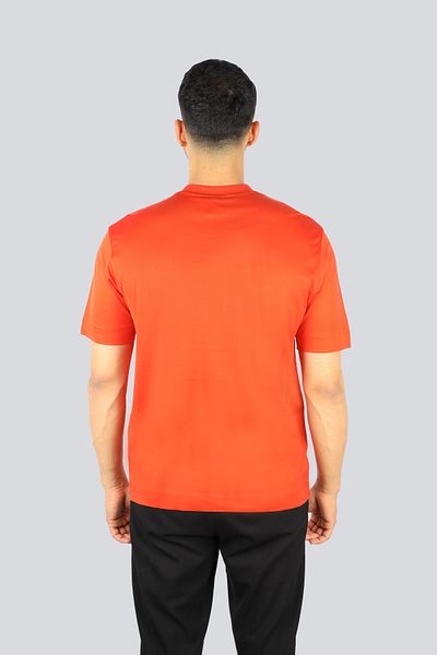 Emporio Armani Men's Red Cotton Brief T-Shirt Normaal Cut New Model