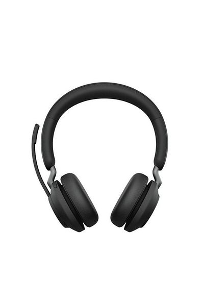 Jabra Casti cu microfon Jabra Evolve2 65 MS Stereo, Bluetooth, Statie de incarcare, USB Type-C (Negru)