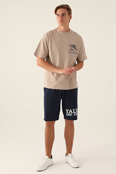 Yale Bulldogs Sand Men's T-Shirt