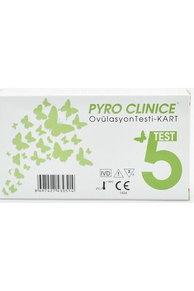 PYRO CLINICE OVÜLASYON TESTİ 5 'Lİ