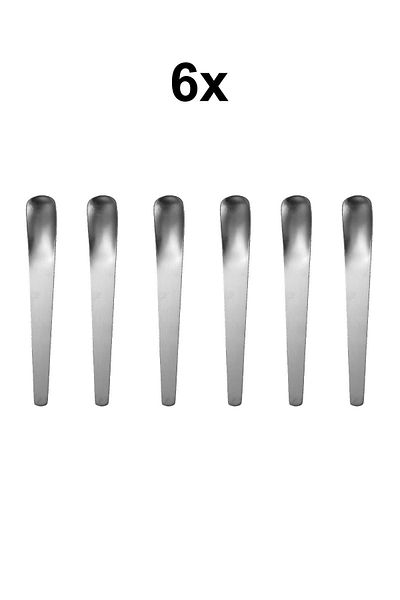 Chavin 6 Pcs Steel 17,5 cm Dessert and Ice Cream Spoon Mt160By-6
