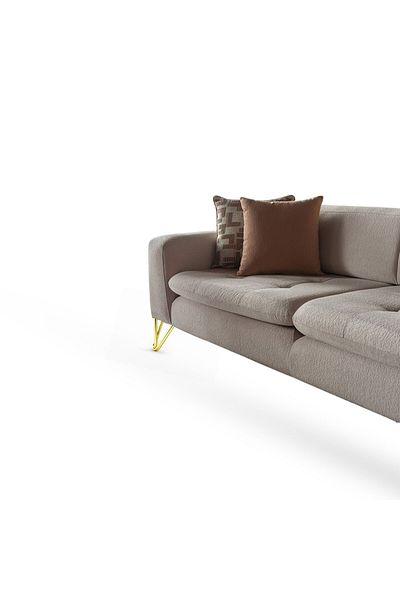 Badem10 Triunghi Metal Aur Aur Picior 10cm Mobilier de lux Canapea Canapea Masă de cafea Unitate Fotoliu Picior Baza Picioare
