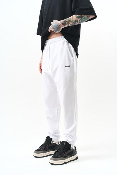 Respire Ανδρική φόρμα Basic Jogger - Six White Choices για Bezerler