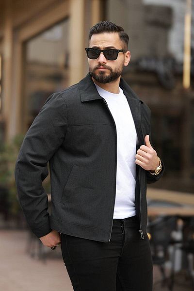 LUMAST Πολύ ελαφρύ ύφασμα χωρίς ρυτίδες / Αδιάβροχο Old Money Polo / Μπουφάν με γιακά