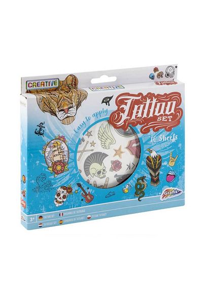 GRAFİX Set tatuaje 10 folii diverse modele - Băieți