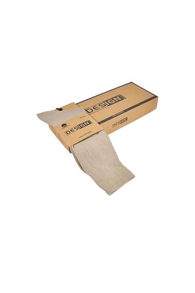 RBS SOCKS Men's Natural Organic Nylon-Free Seamless Socks 3-Pack